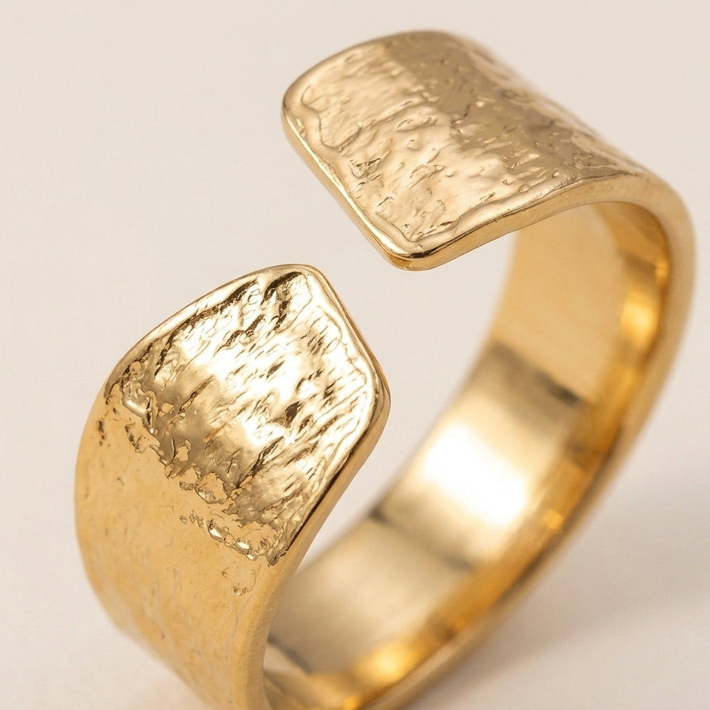Brede Gepolijste Ring