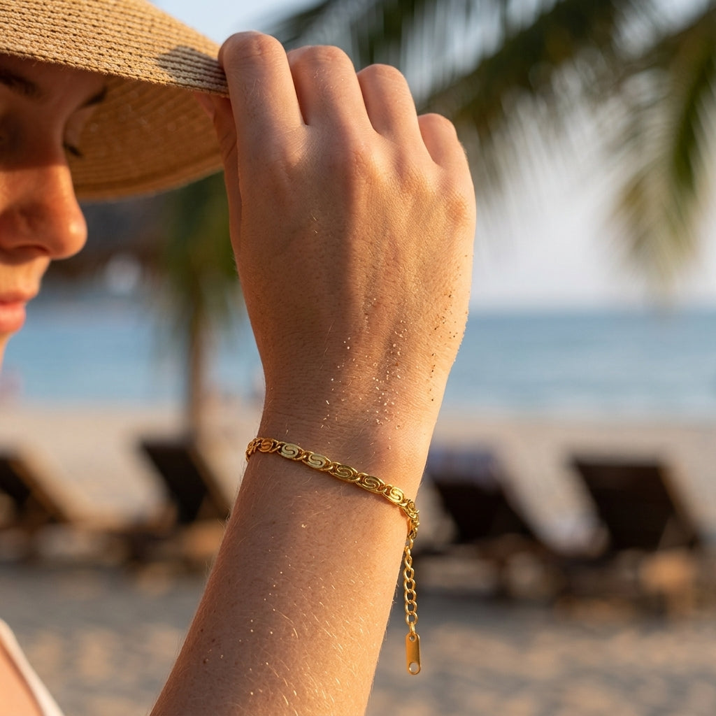 S-Vormige Schakel Armband
