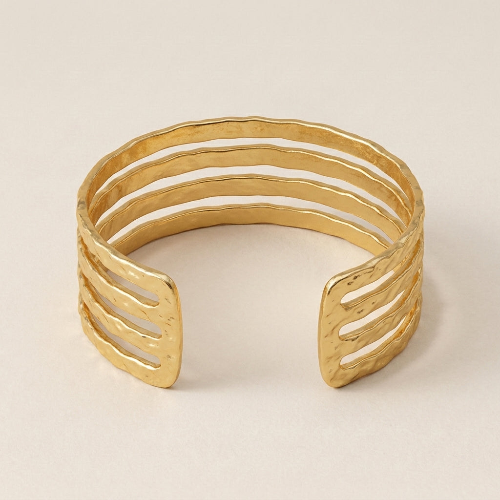 Vierlaagse Bangle Armband
