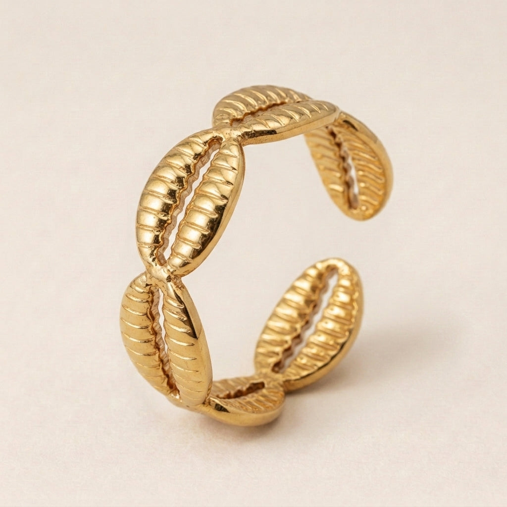 Holle Schelp-Ring