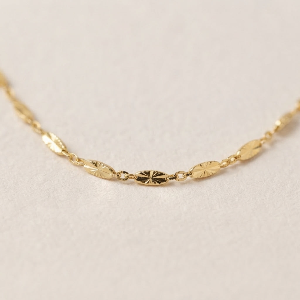 Slanke Kralen Schakelketting