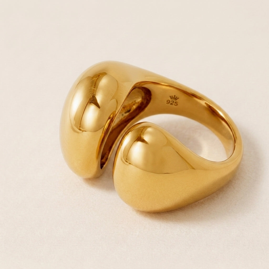 Bolle Gouden Ring