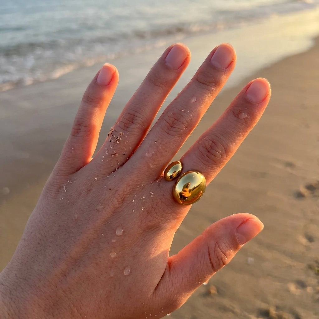 Bolle Gouden Ring