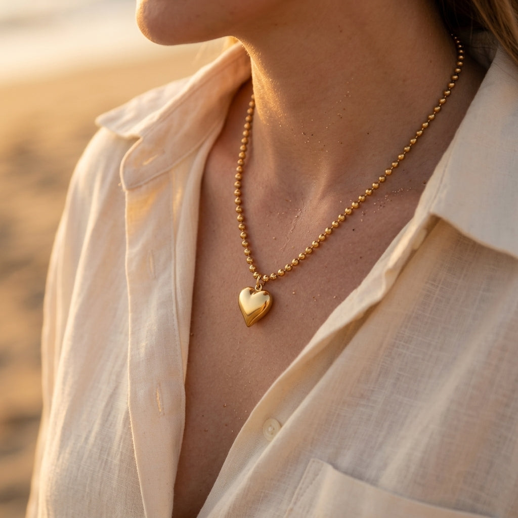 Bulky Hart Ketting