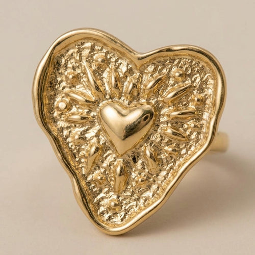 Groot hart Ring