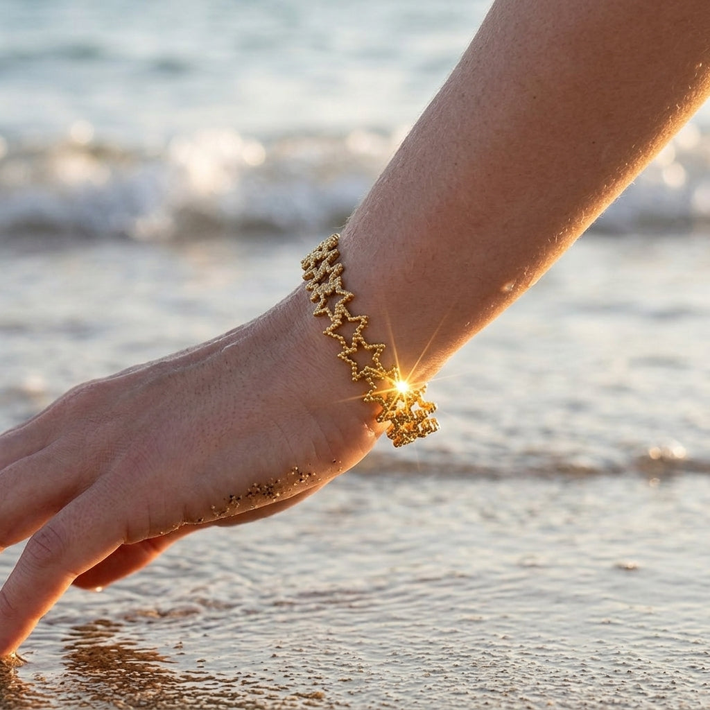 Open ster Armband