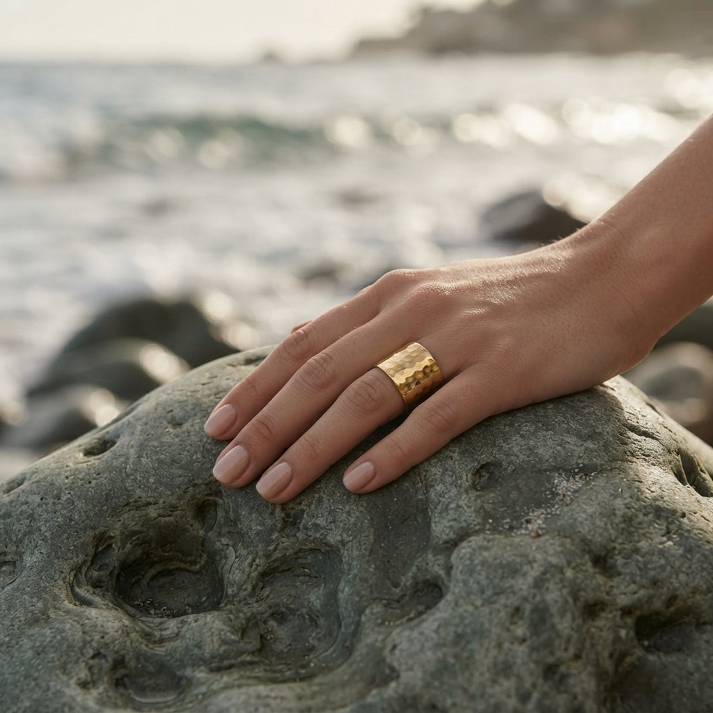 Kleine Geslagen Ring