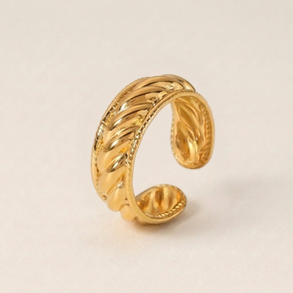 Gedraaide Geweven Ring