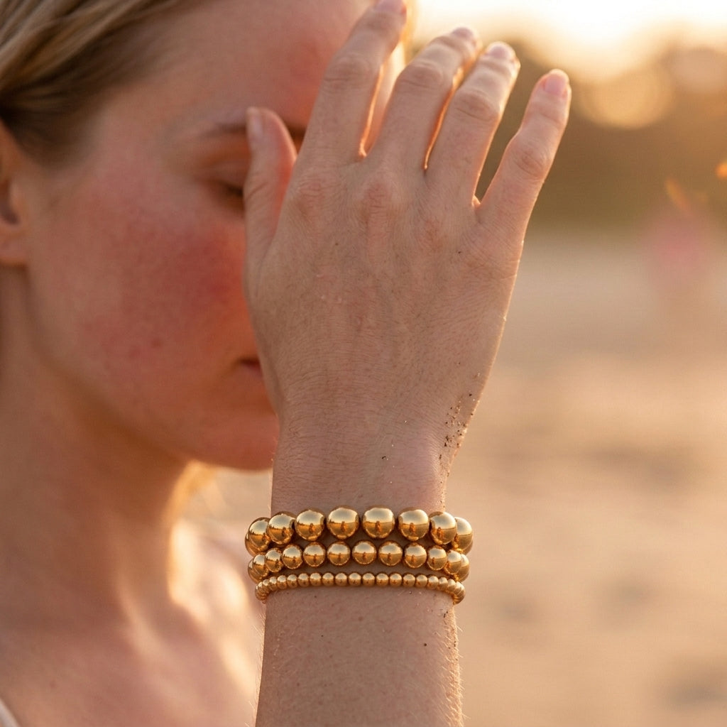 Trio Kralen Armbanden