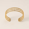 Drielaagse Golf Bangle Armband