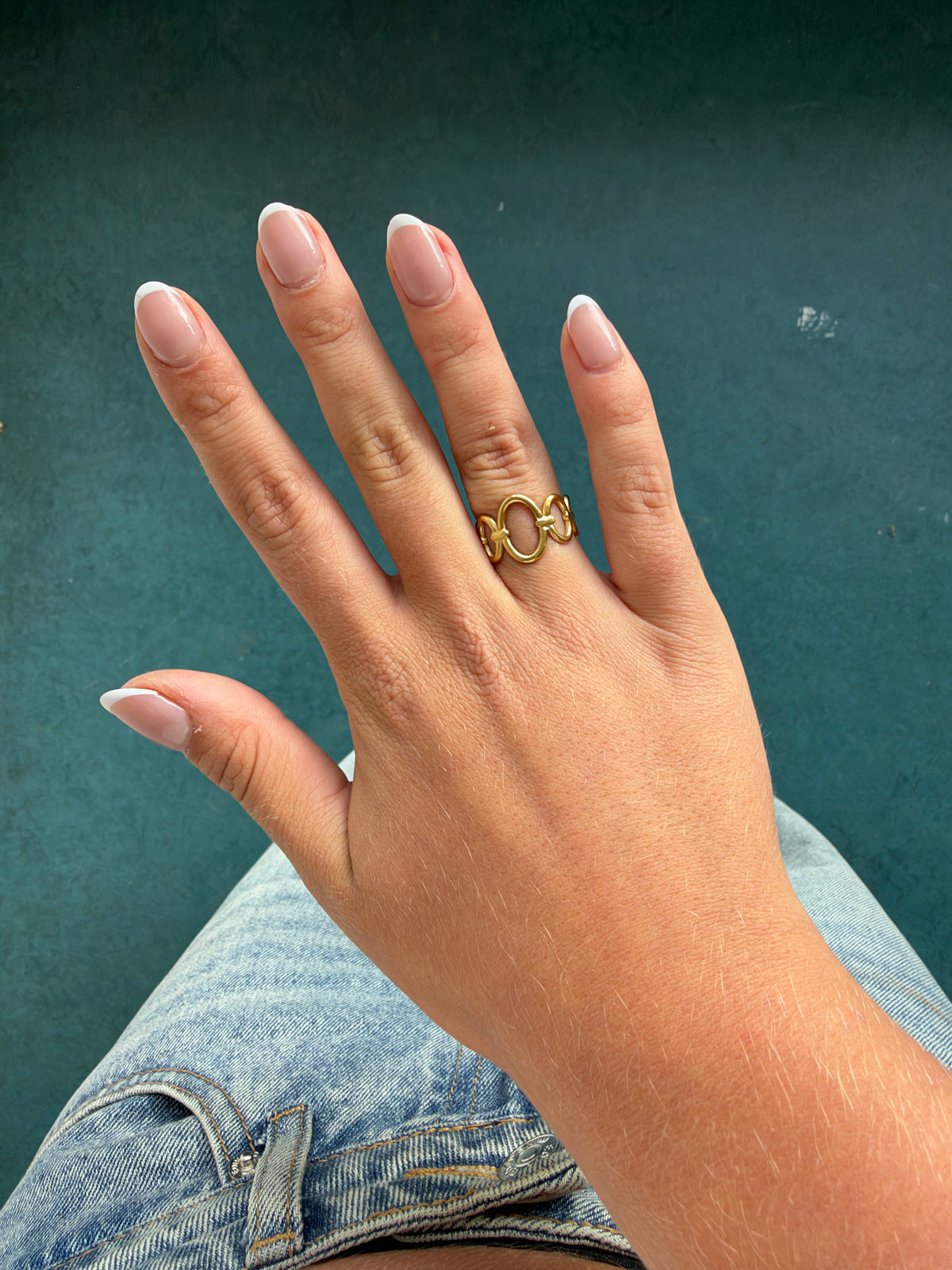 Ovale Schakel Ring