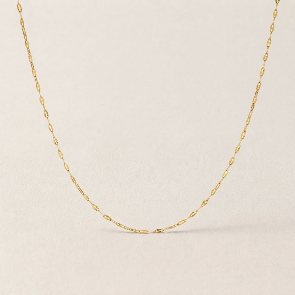 Slanke Kralen Schakelketting