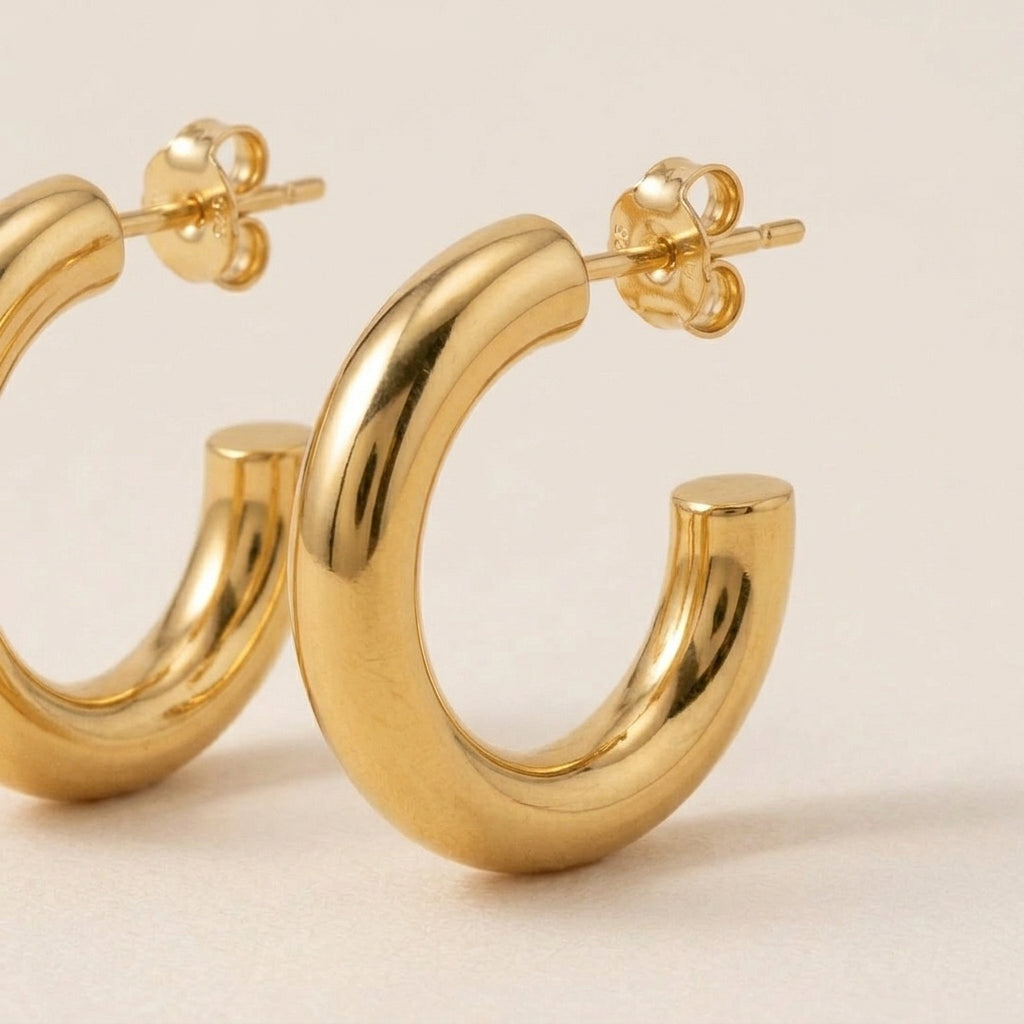 Kleine Basic Hoops Oorbellen