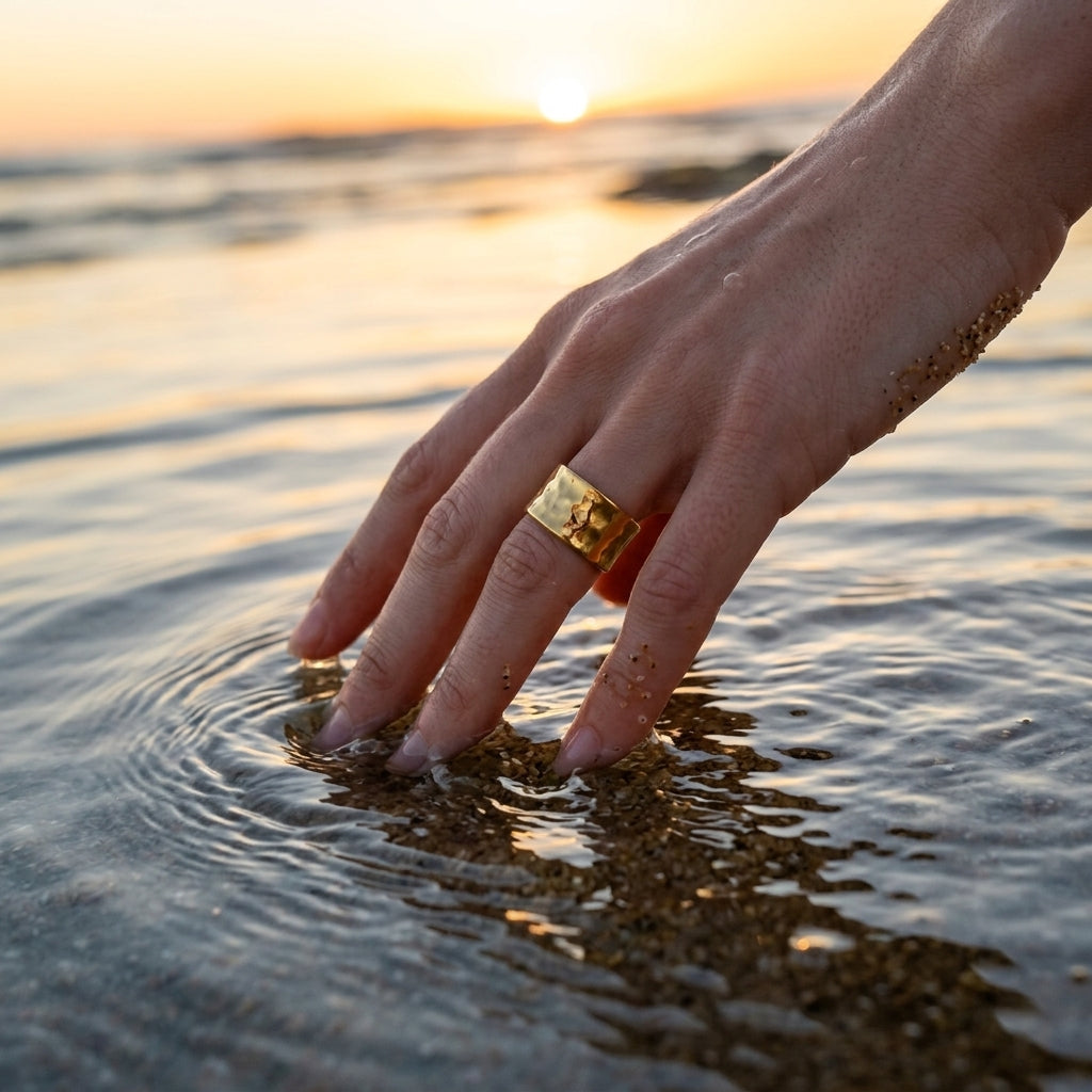 Kleine Geslagen Ring