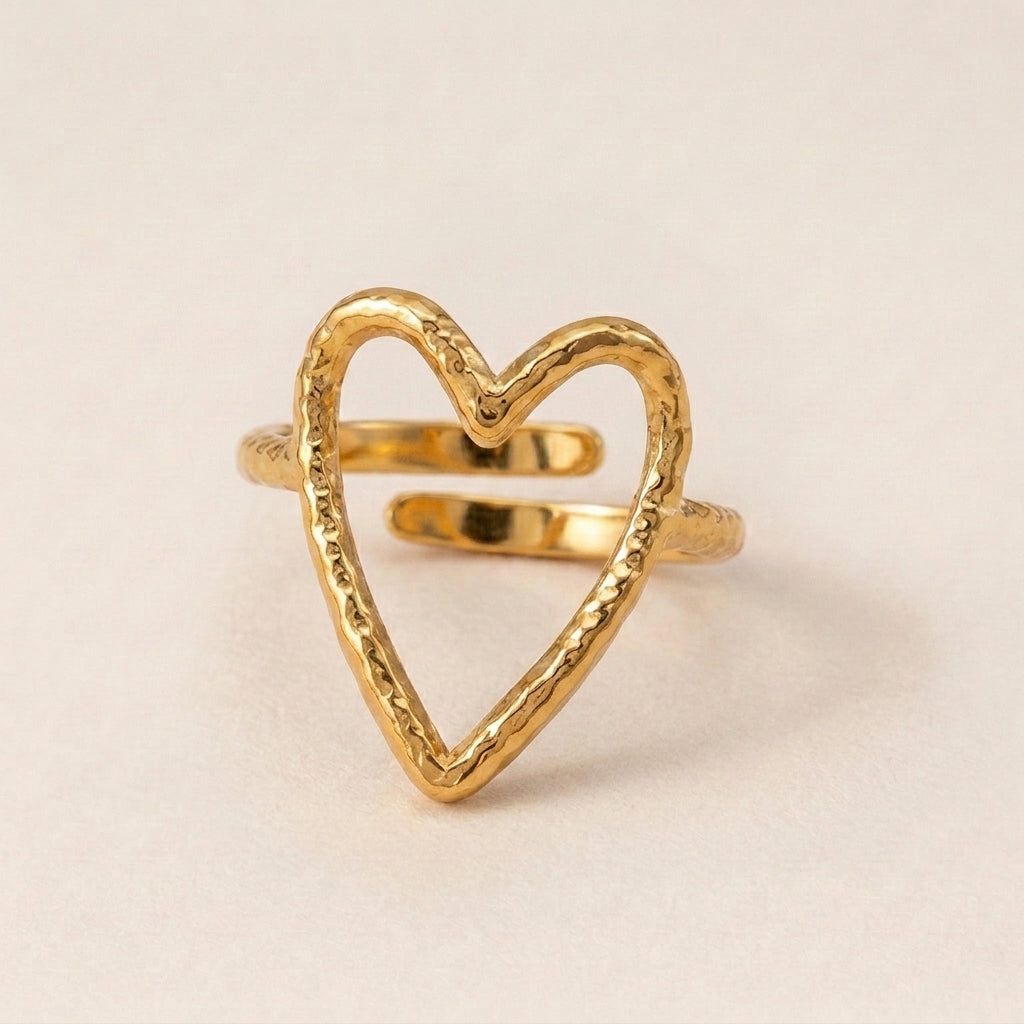 Open Hart Ring