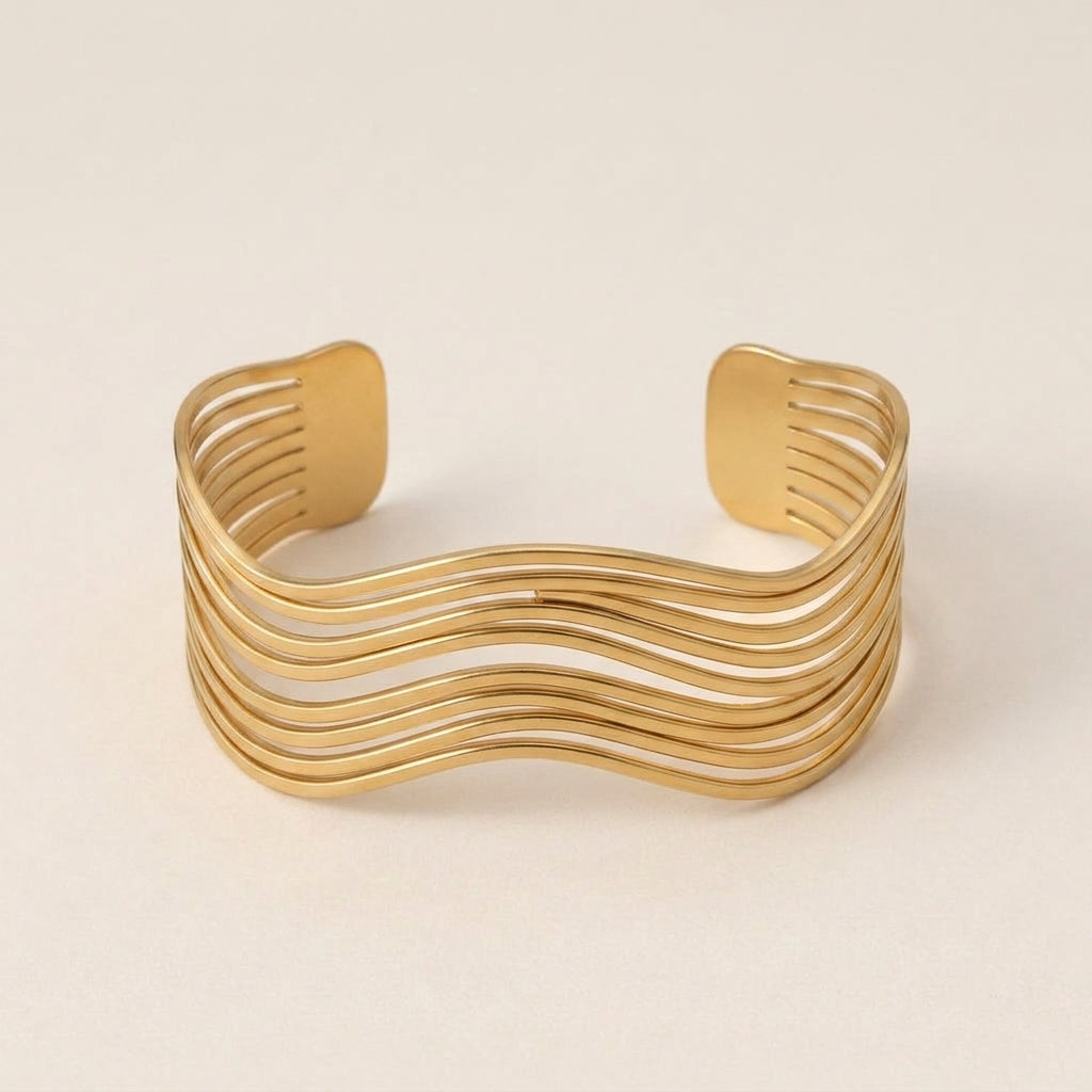 Meerlaagse Golf Open Armband
