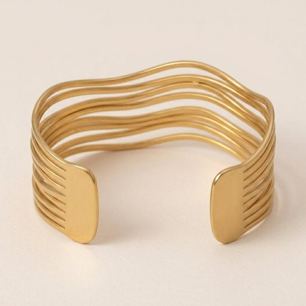 Meerlaagse Golf Open Armband