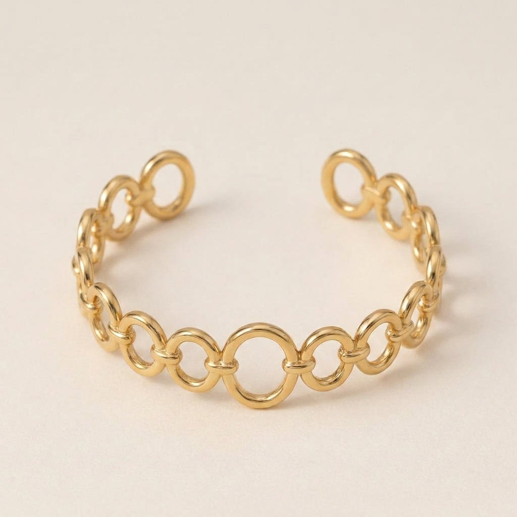 Ovale Schakel Armband