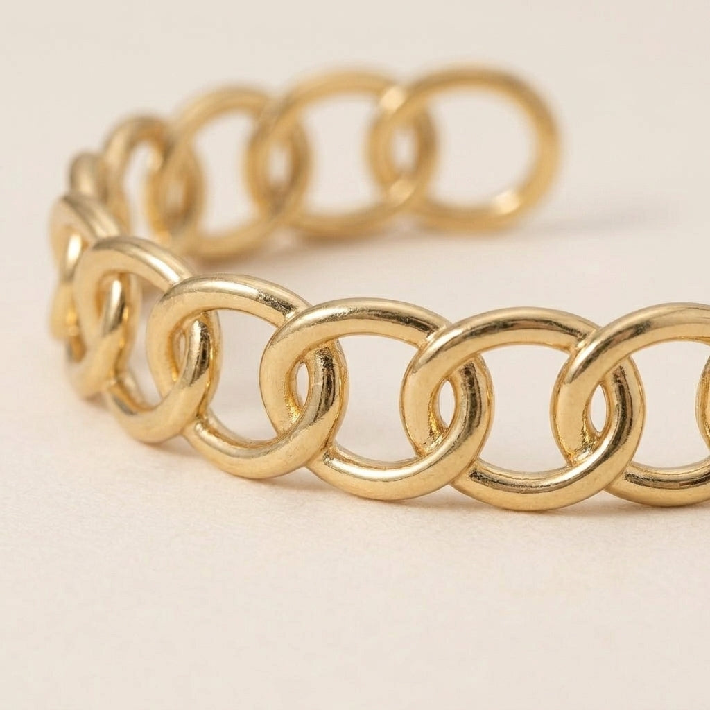 Verstrengelde Ring Armband