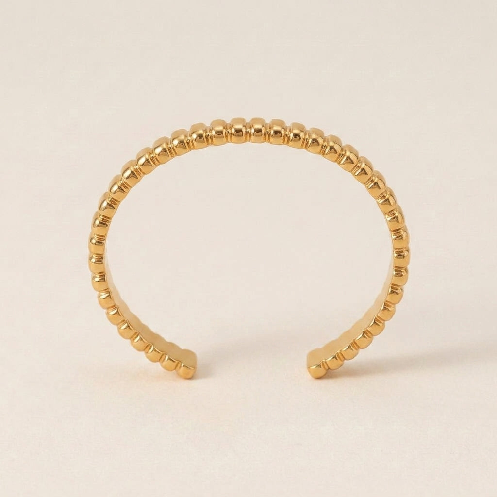 Geribbelde Armband