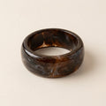 Marmer Hars Bangle - Koffie