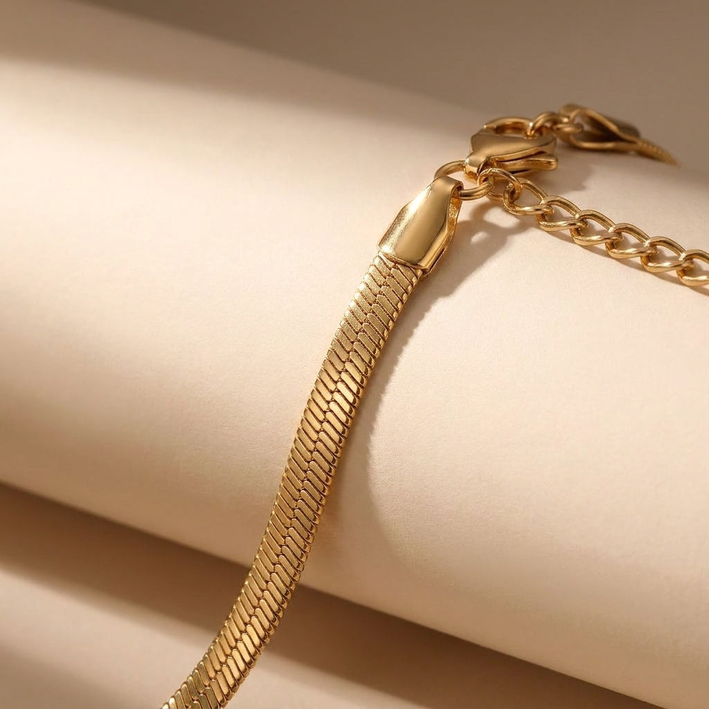Klassieke Slangenschakel Armband