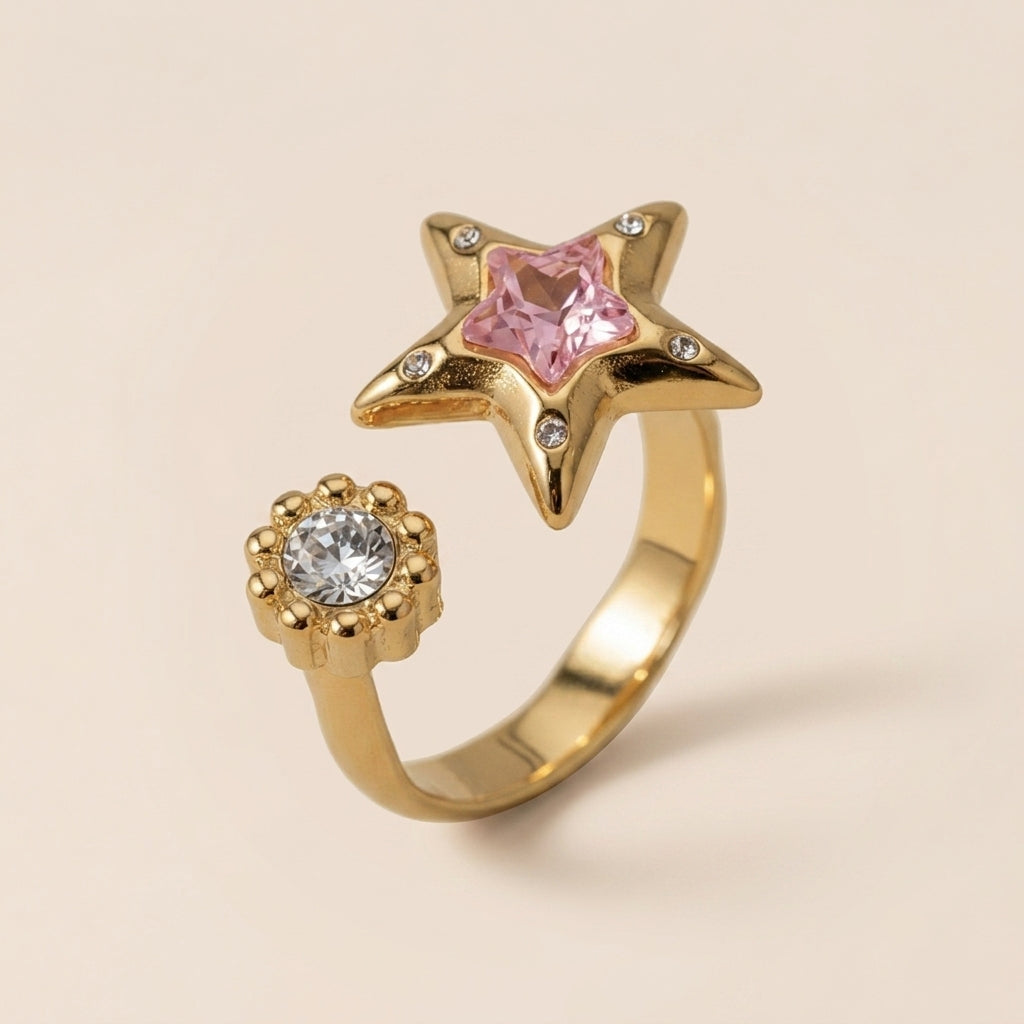Diamanten Ster Ring