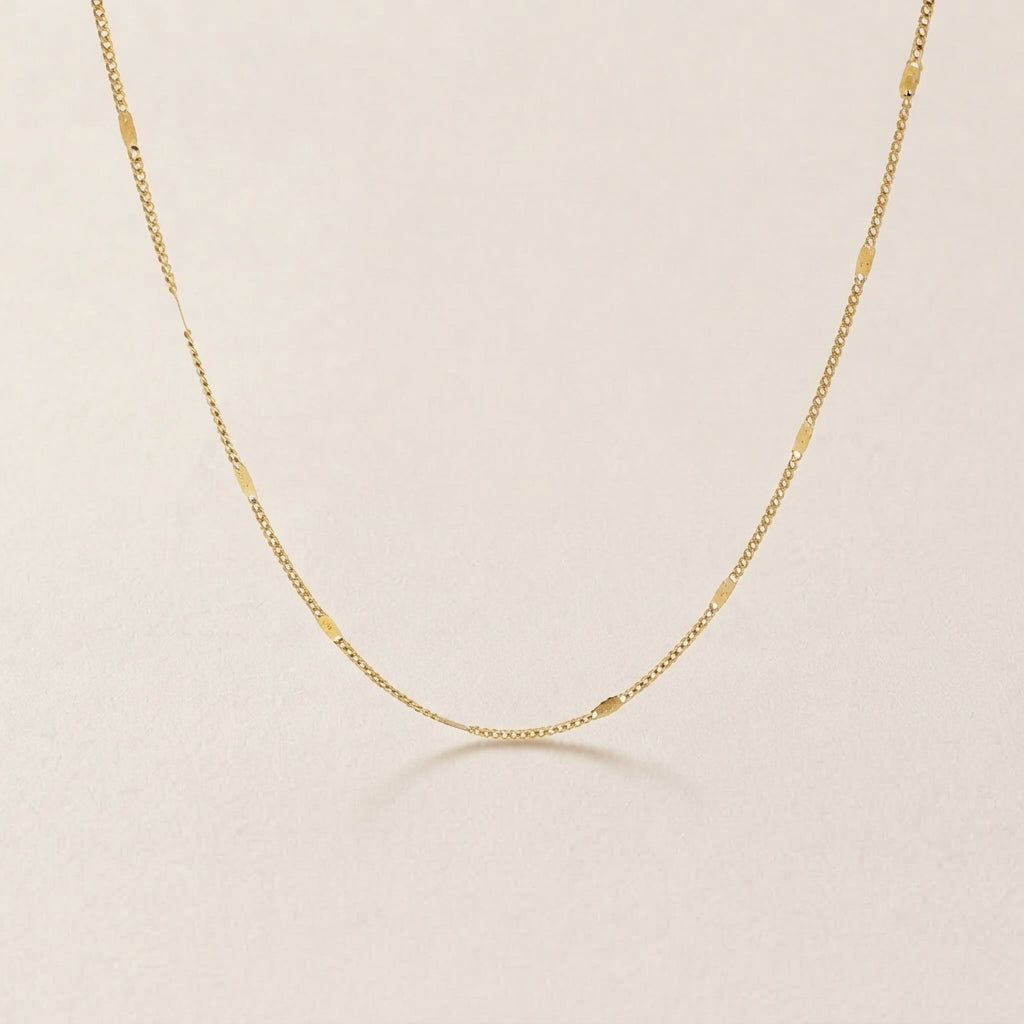Fijne Gouden Schakelketting