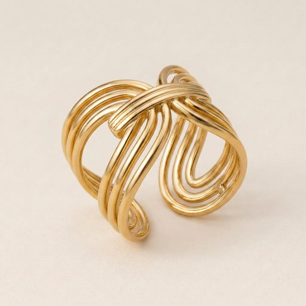 Geweven Holle Ring