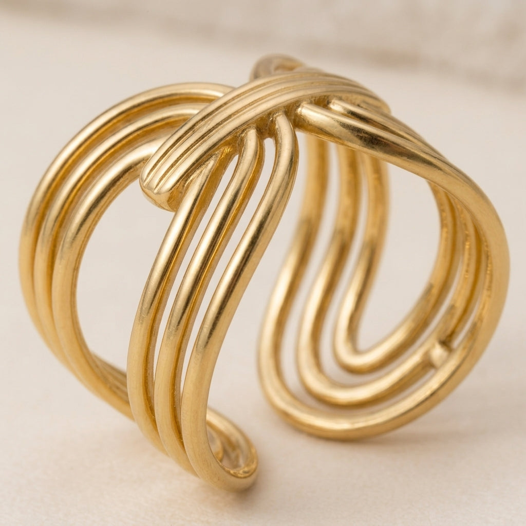 Geweven Holle Ring