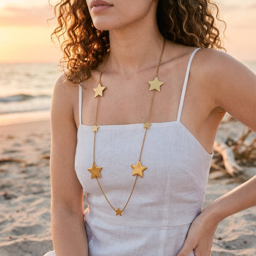 Lange Ster Ketting
