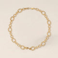 Grove Ovale Schakel Ketting