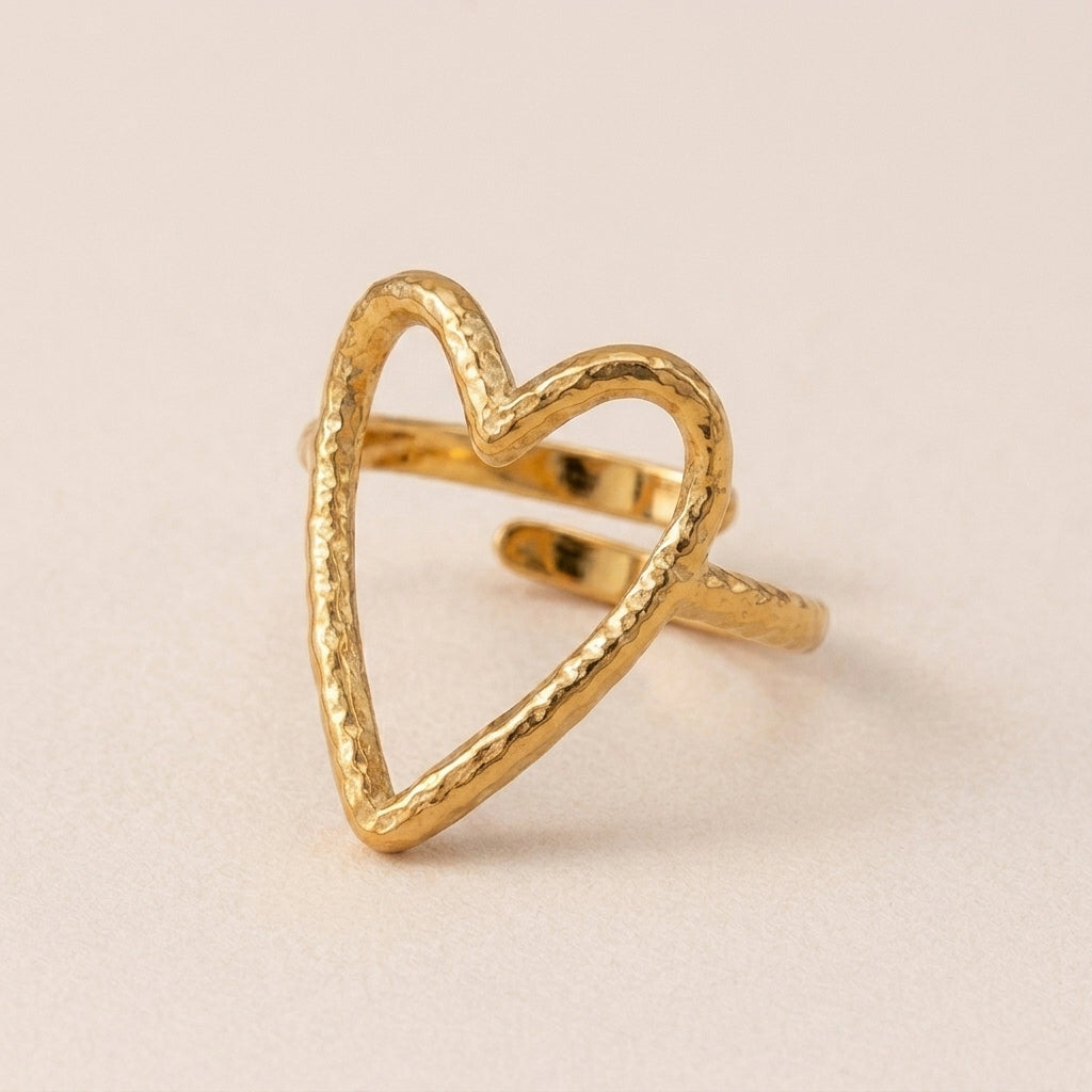 Open Hart Ring