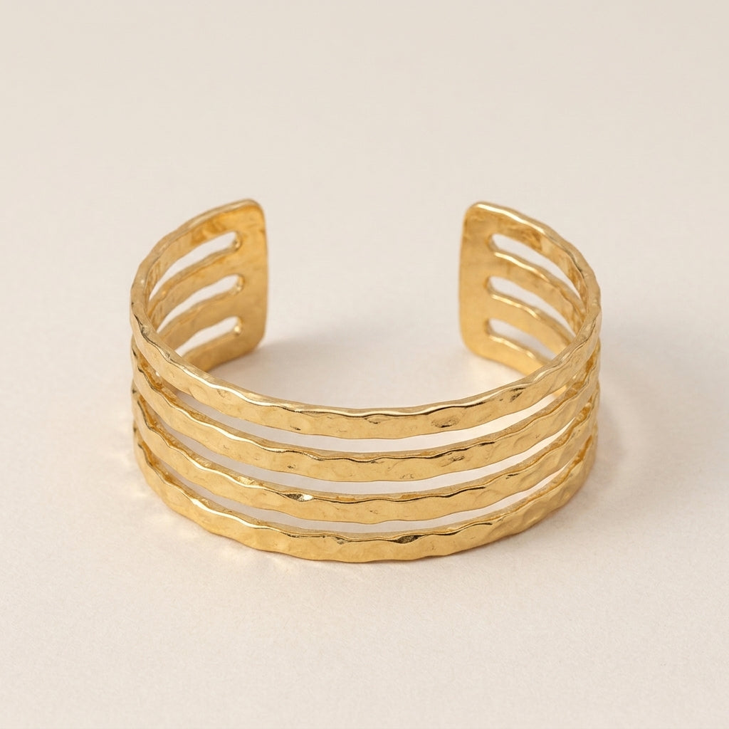 Vierlaagse Bangle Armband