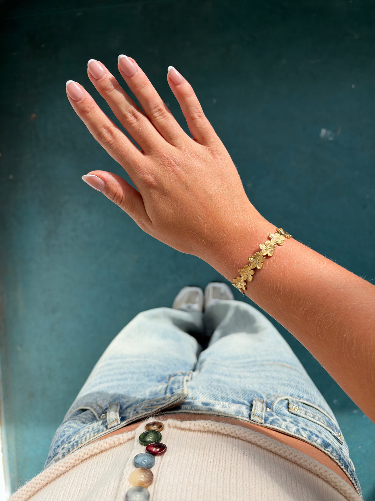 Bloemen Armband