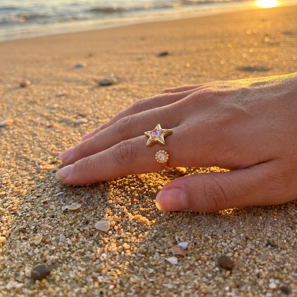 Diamanten Ster Ring