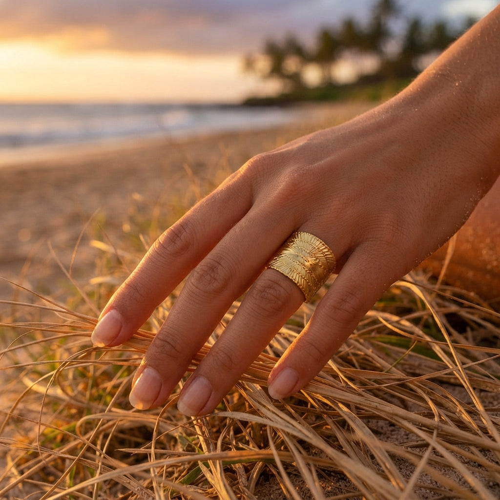 Bulky Zonnestraal Ring