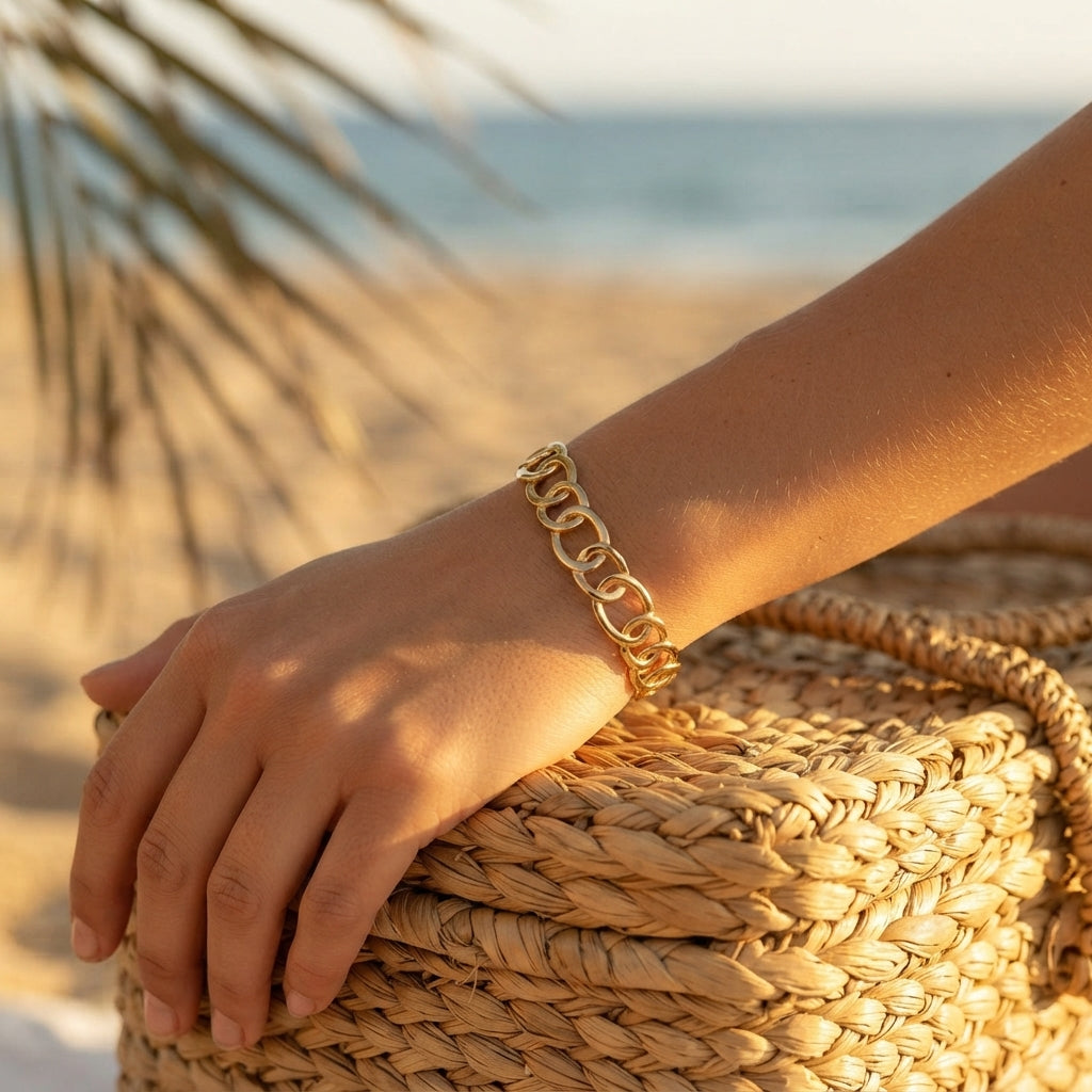 Verstrengelde Ring Armband