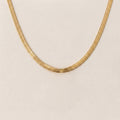 Platte Slangen Ketting