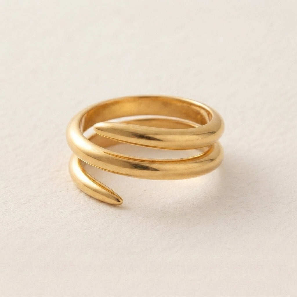 Spiraal Wikkel Ring
