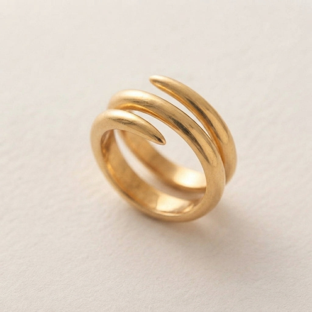 Spiraal Wikkel Ring