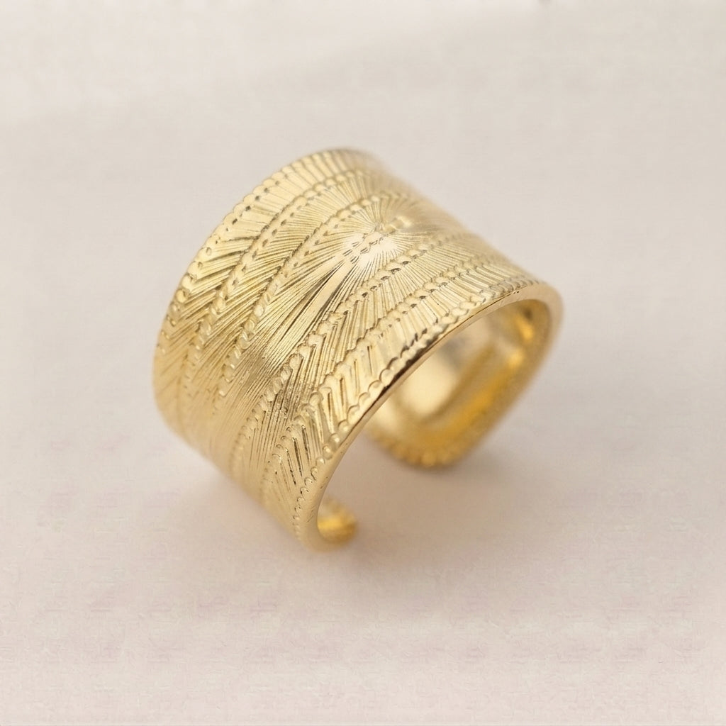 Bulky Zonnestraal Ring