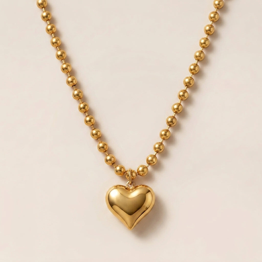 Bulky Hart Ketting