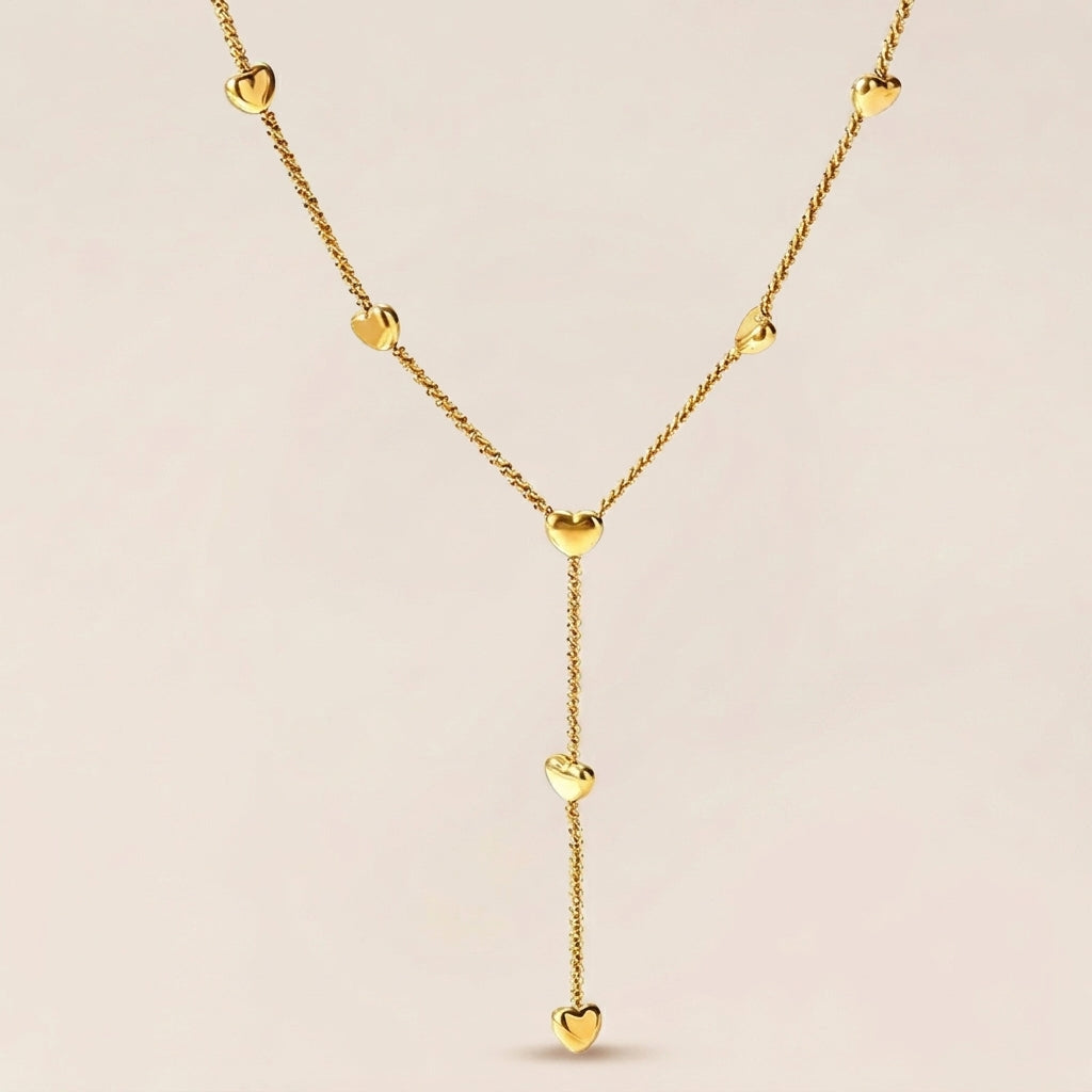 Lange Hart Bedel Ketting
