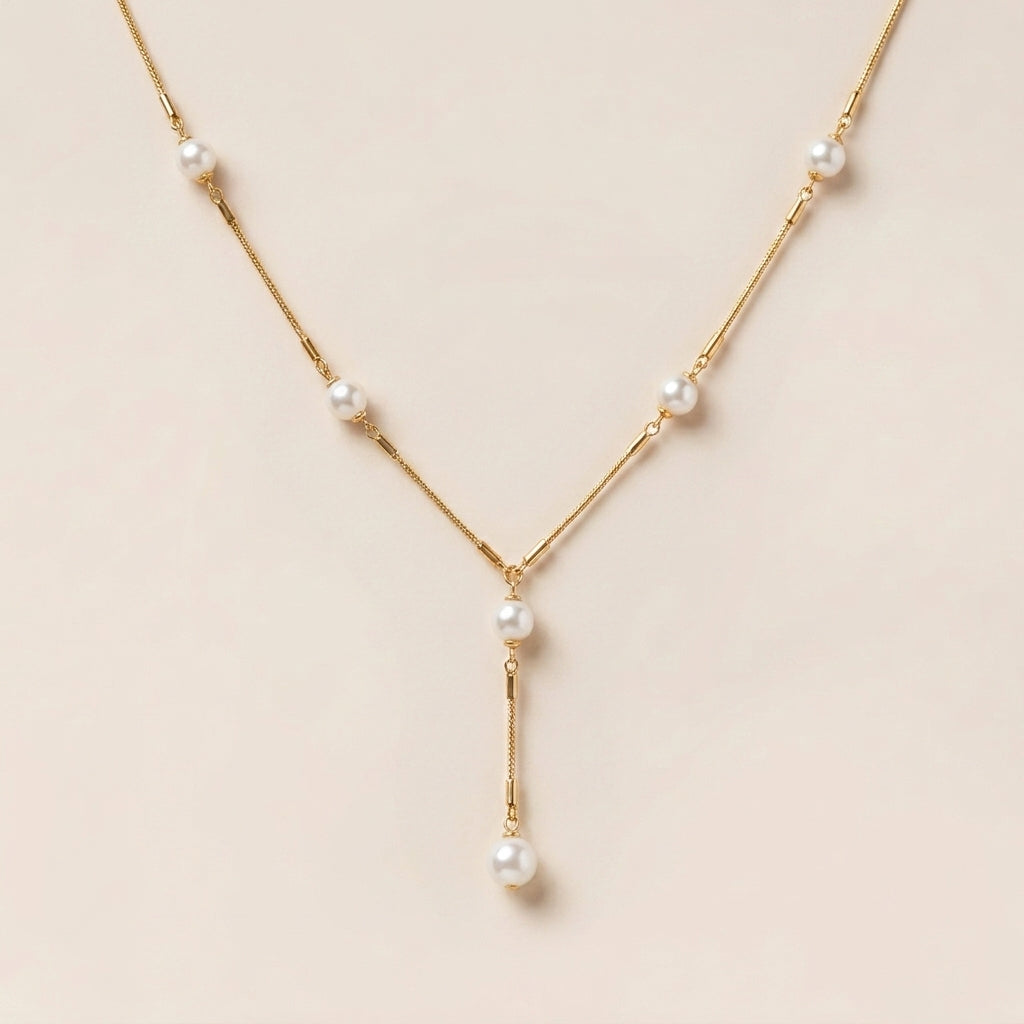 Lange Parel Ketting