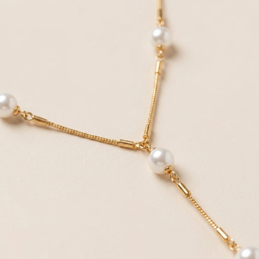 Lange Parel Ketting
