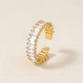 Baguette Zirkonia Eternity Ring