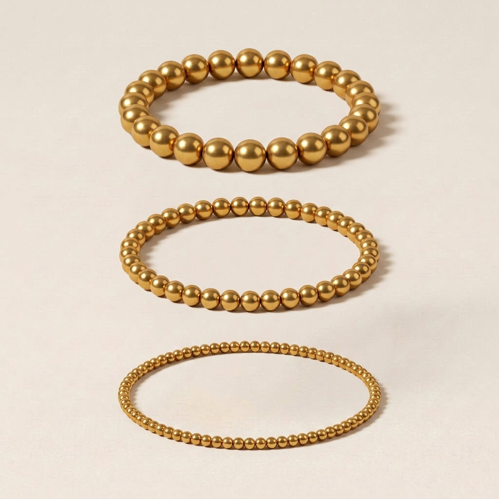 Trio Kralen Armbanden