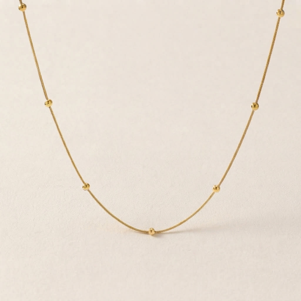 Kralen Slangenschakel Ketting