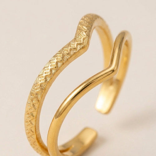 Dubbele V Ring
